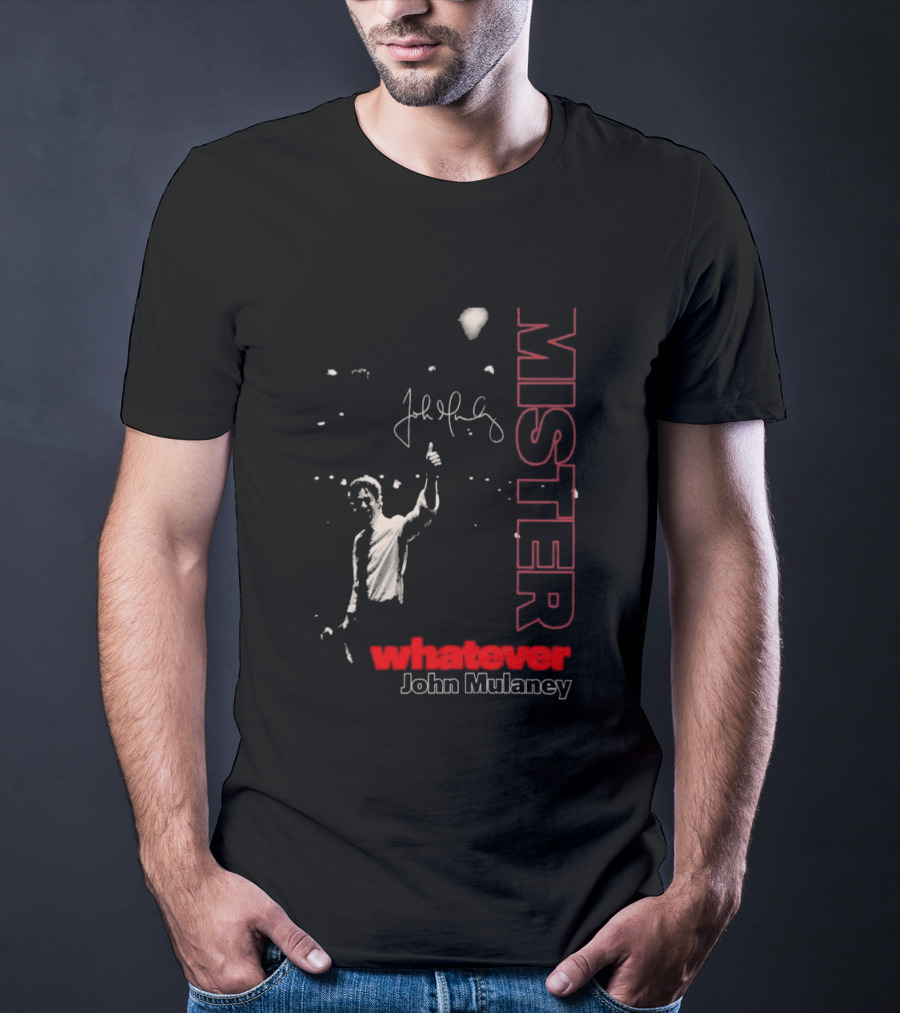Mister Whatever John Mulaney Tour 2026 Signed T-Shirt