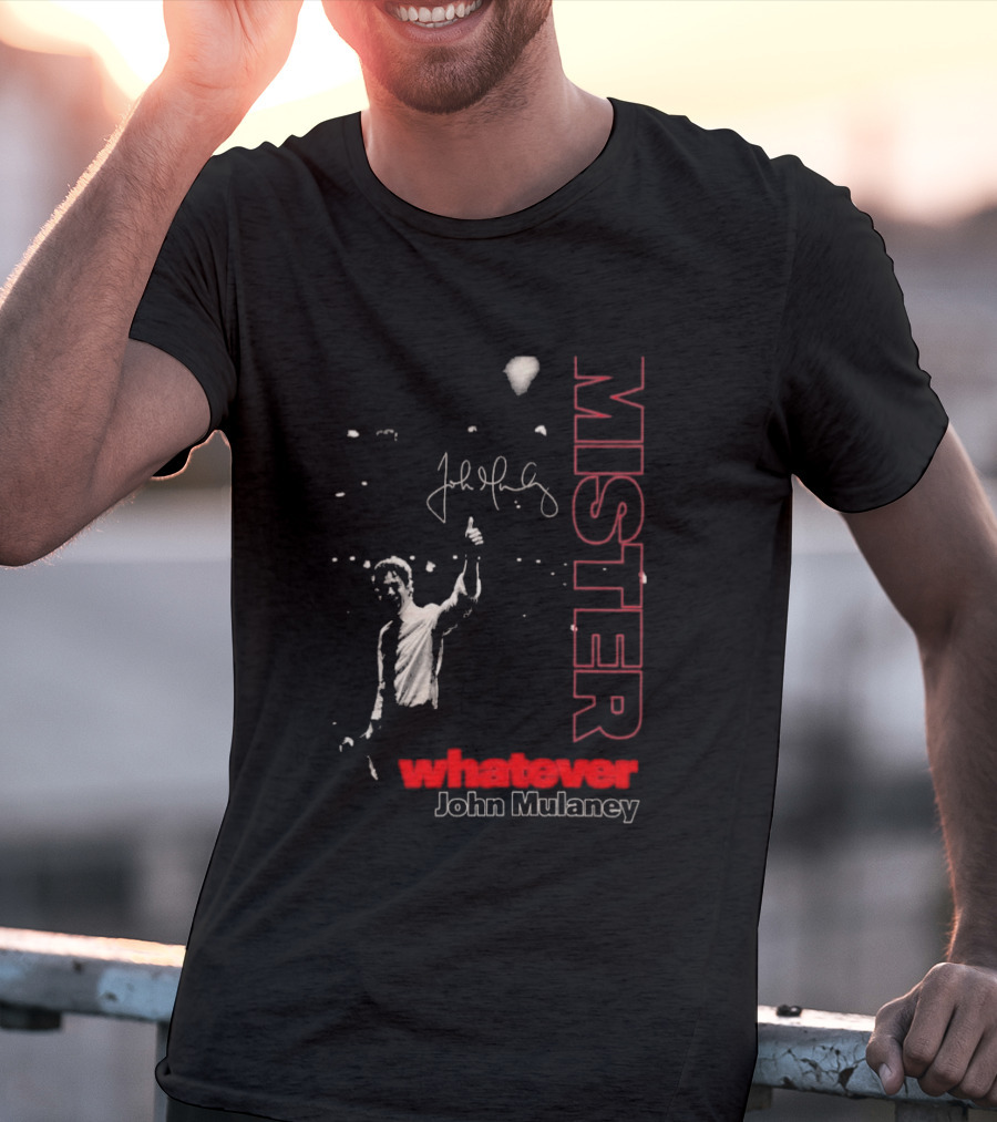 Mister Whatever John Mulaney Tour 2026 Signed T-Shirt