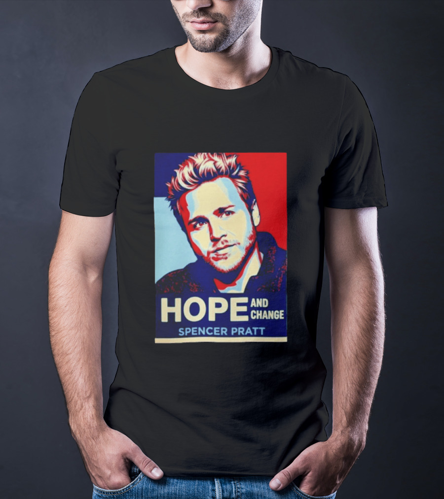 Spencer Pratt Hope And Change Iconic Pop T-Shirt