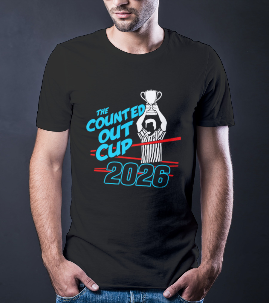The Counted Out Cup 2026 Trophy Celebration T-Shirt