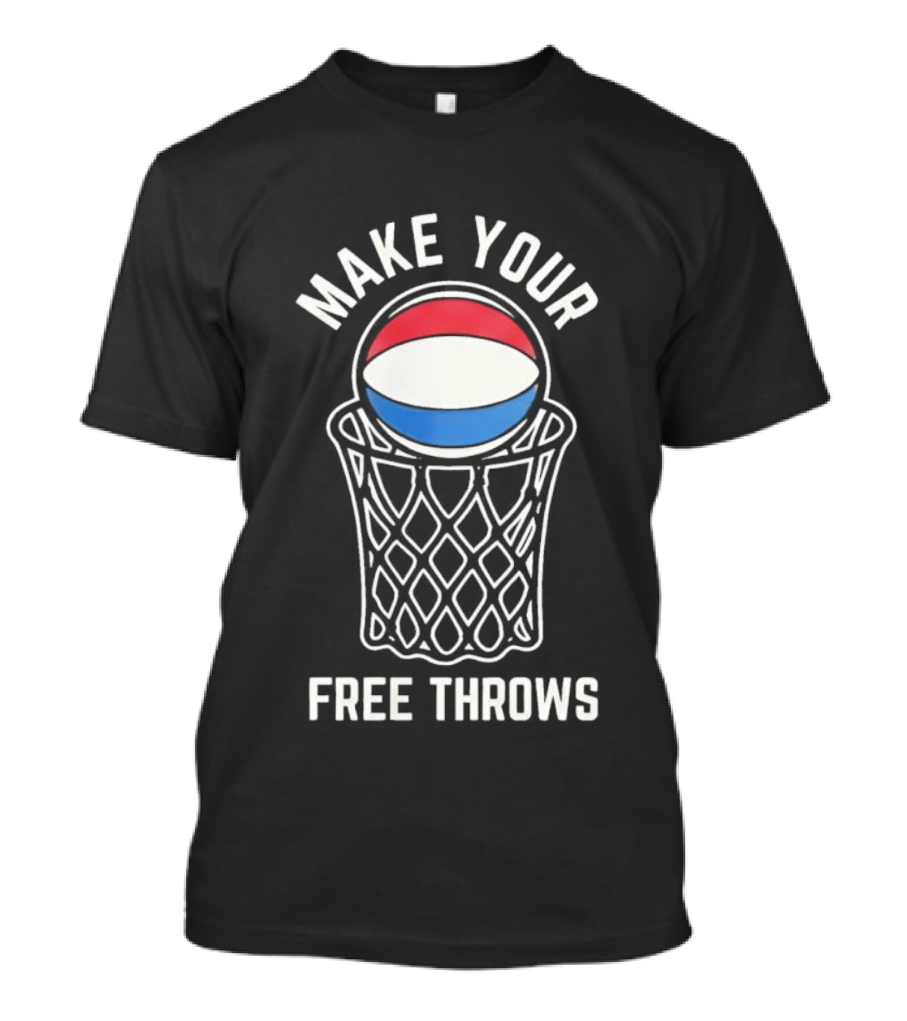 Make Your Free Throws Pepsi Basketball T-Shirt