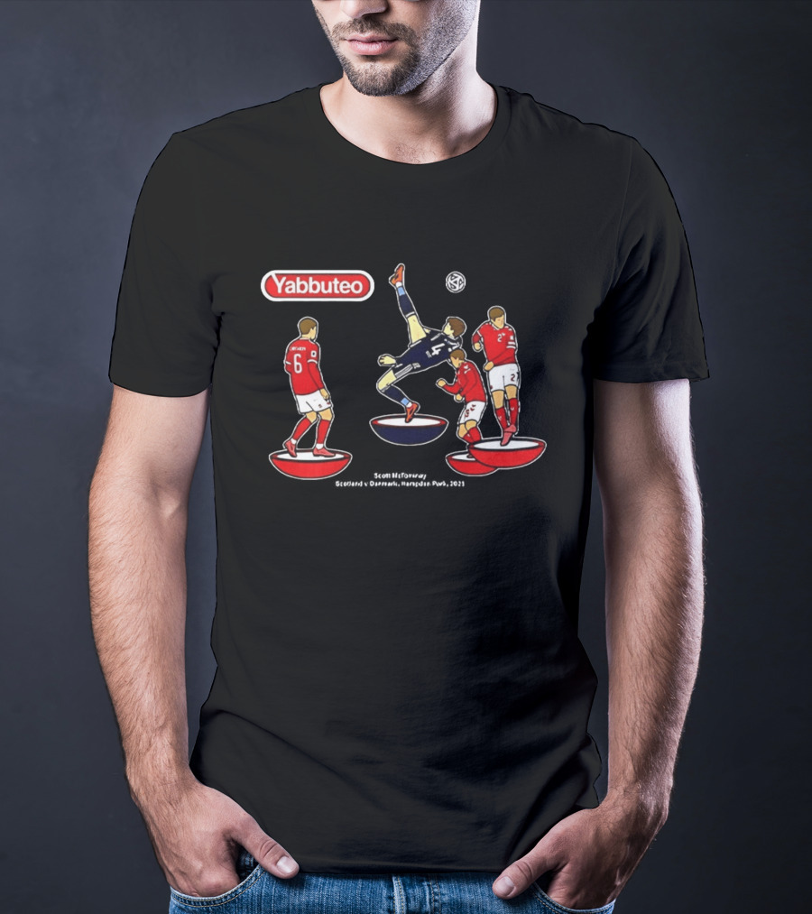 Yabbuteo Scotland FC McTominay Bicycle Kick T-Shirt