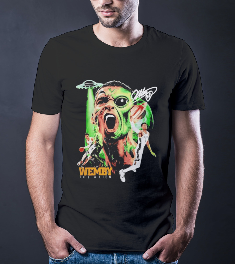 Wemby You Alien Victor Wembanyama San Antonio Spurs 2026 T-Shirt