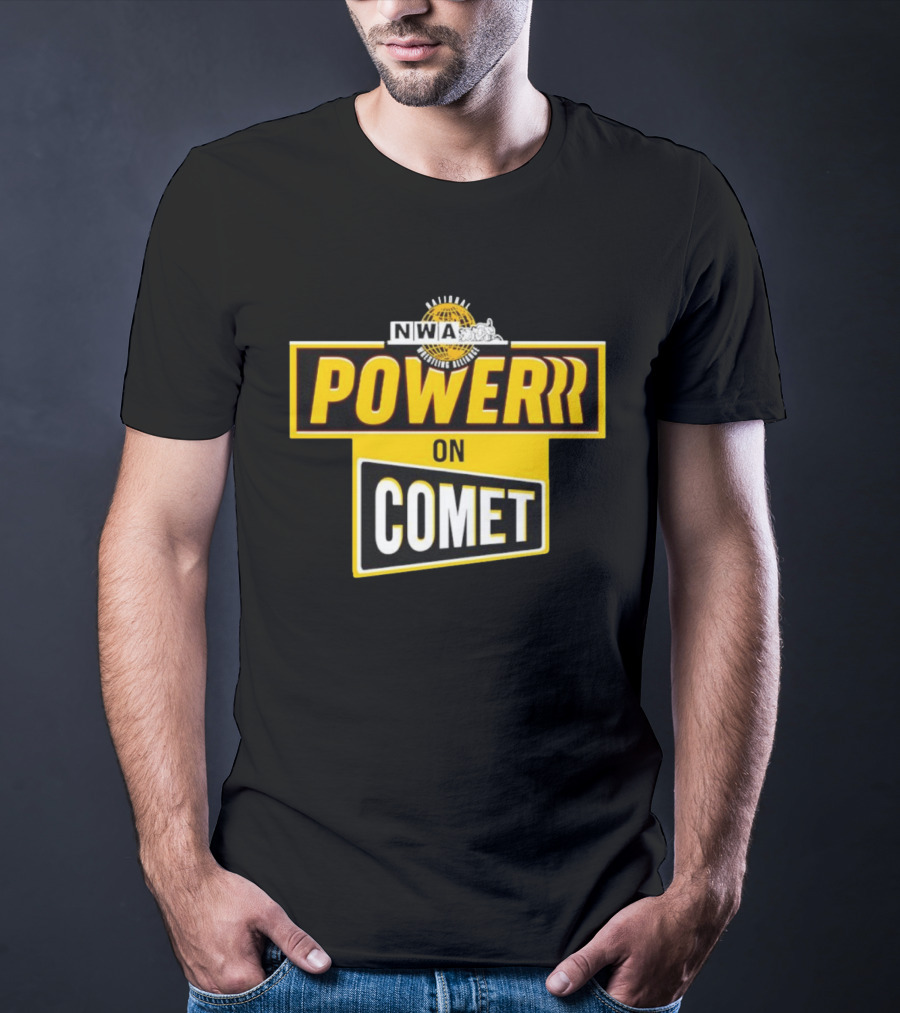 NWA Power On Comet Wrestling Alliance T-Shirt