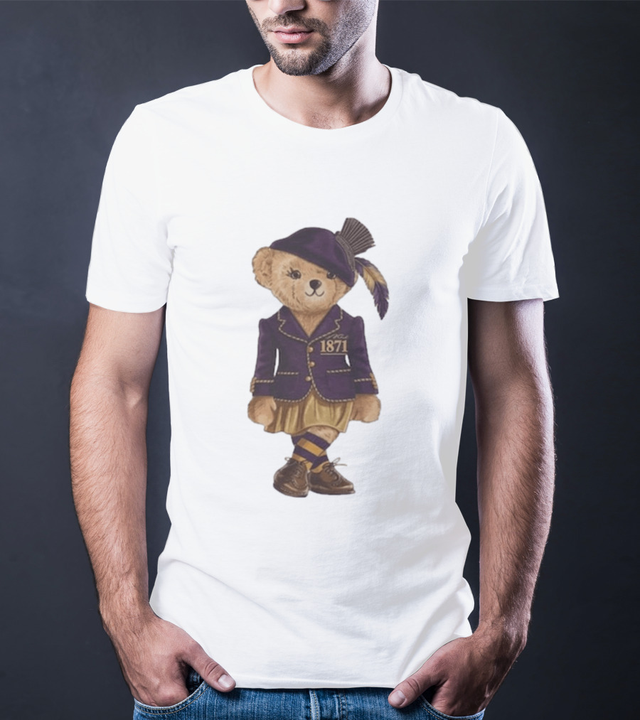 Alcorn State Polo Bear 1871 Lady Edition HBCU Fashion T-Shirt