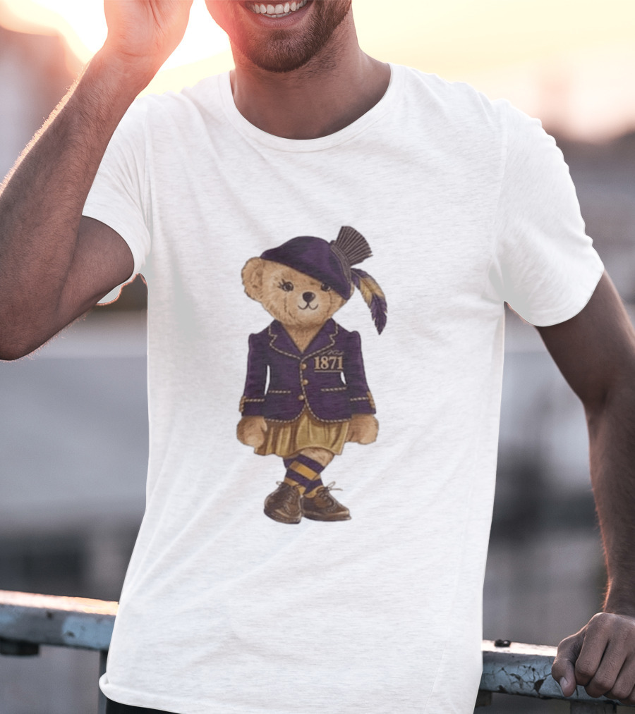 Alcorn State Polo Bear 1871 Lady Edition HBCU Fashion T-Shirt