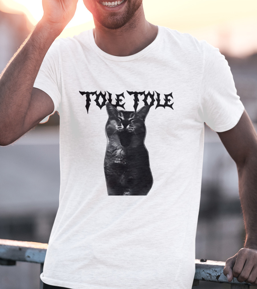TOLE TOLE Black Cat T-Shirt