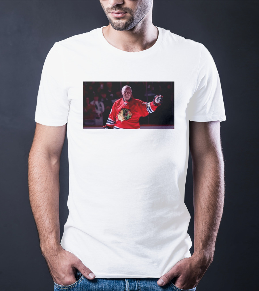 Chicago Blackhawks Legend Dennis Hull Canada '72 Summit Series Star Passes Away At 81 T-Shirt