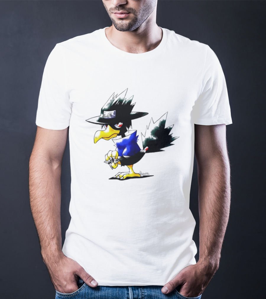 Murkrow Sasuke Uchiha Naruto Hidden Leaf Village Ninja T-Shirt