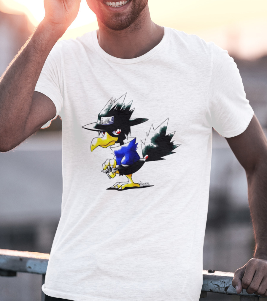 Murkrow Sasuke Uchiha Naruto Hidden Leaf Village Ninja T-Shirt
