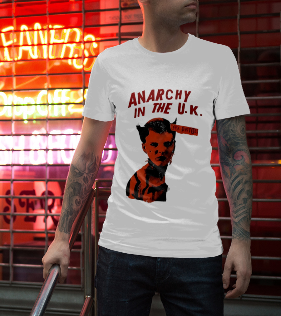 Anarchy In The UK Sex Pistols Punk Aesthetic T-Shirt
