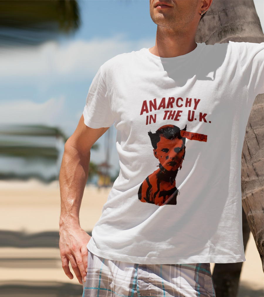 Anarchy In The UK Sex Pistols Punk Aesthetic T-Shirt