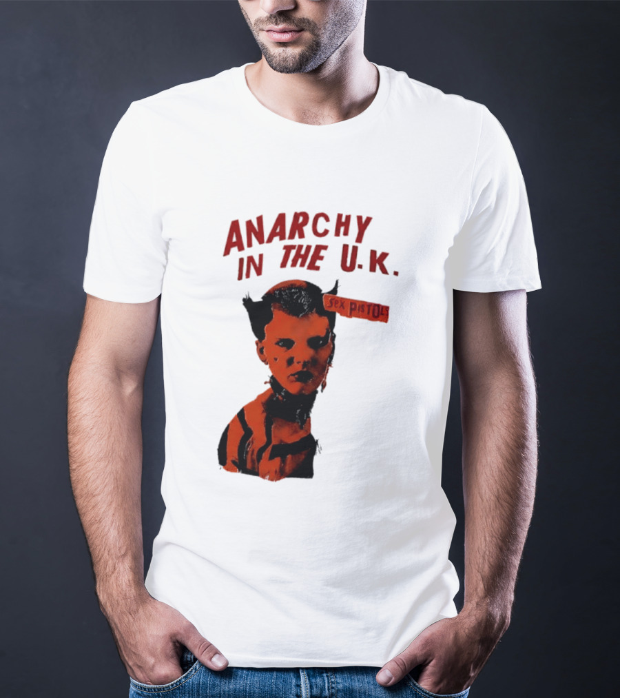 Anarchy In The UK Sex Pistols Punk Aesthetic T-Shirt