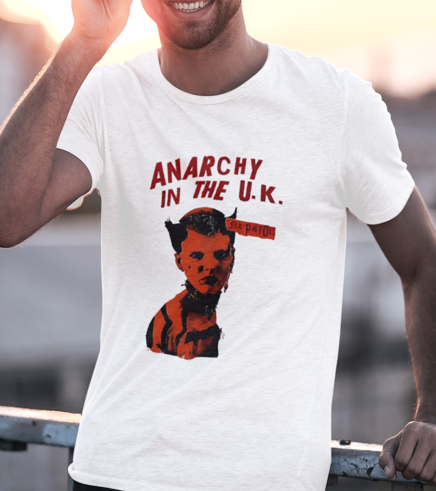 Anarchy In The UK Sex Pistols Punk Aesthetic T-Shirt