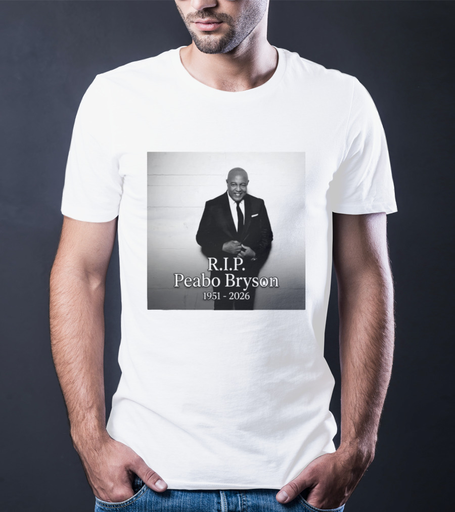 R.I.P. Peabo Bryson 1951 2026 R&B Legend Of Beauty And The Beast A Whole New World T-Shirt