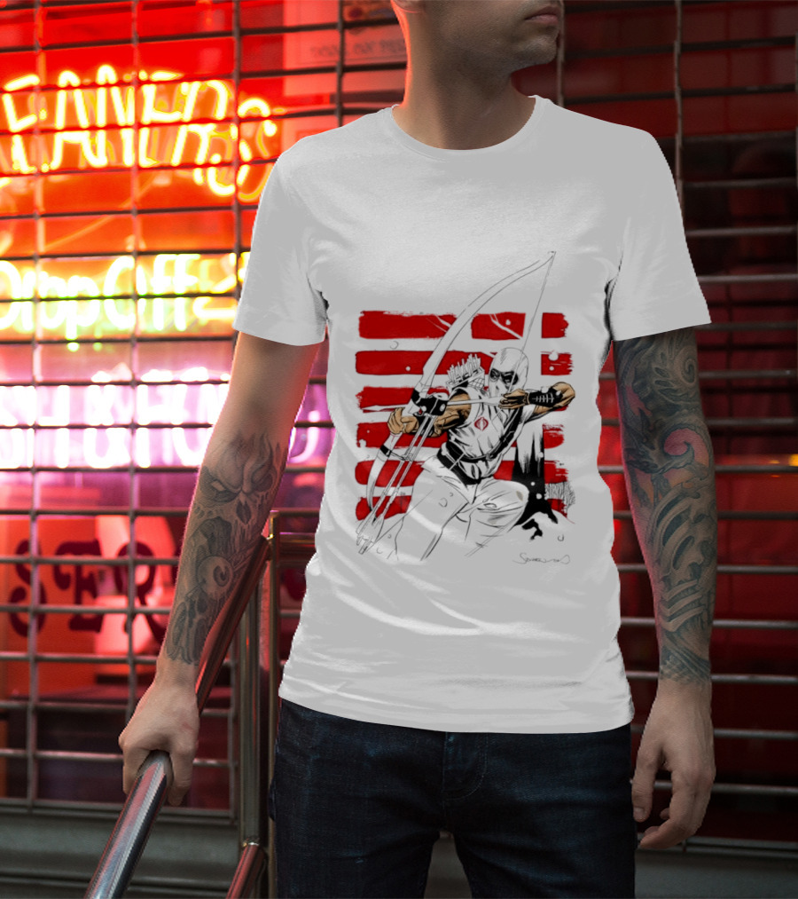 GI Joe Storm Shadow Cobra Commander Archery Ninja Master T-Shirt