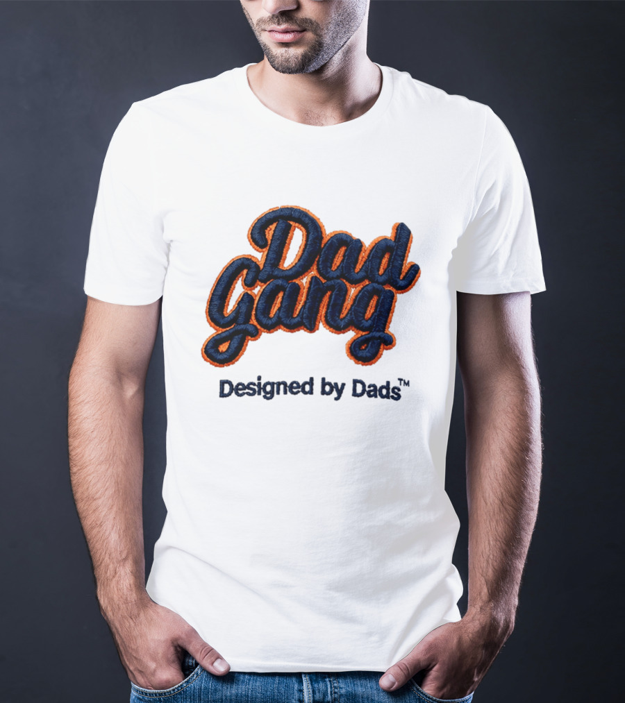 2026 Detroit Tigers Dad Gang Hat Giveaway Dad Gang Designed By Dads T-Shirt