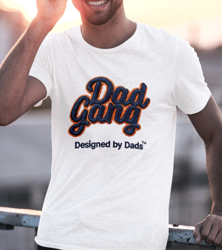 2026 Detroit Tigers Dad Gang Hat Giveaway Dad Gang Designed By Dads T-Shirt