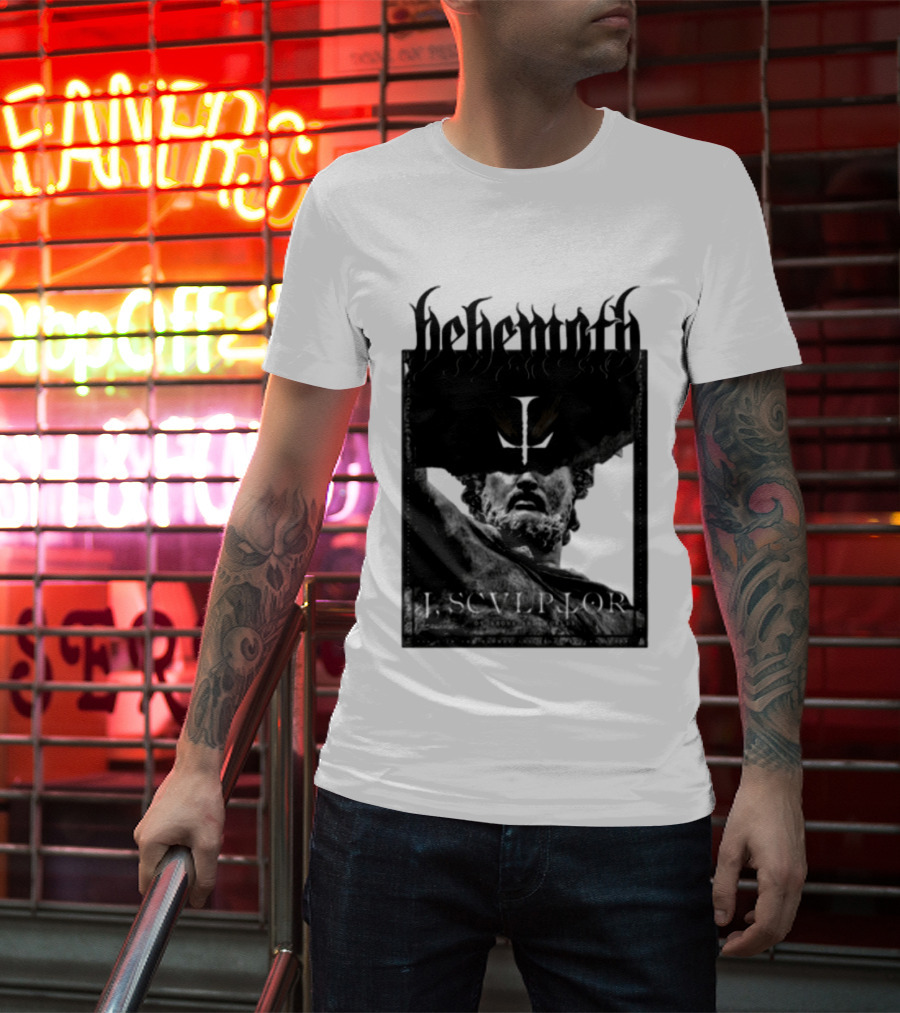Behemoth I Sculptor Of Aeons And Worlds Statue Of Power T-Shirt