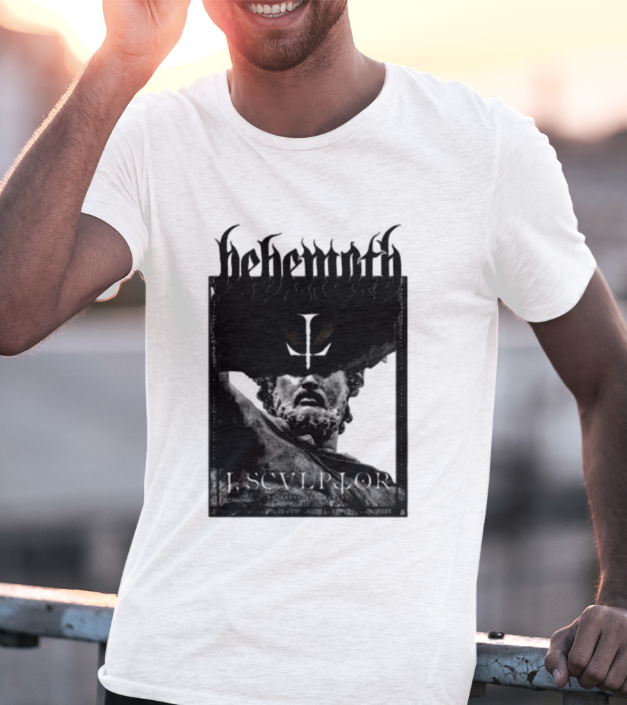 Behemoth I Sculptor Of Aeons And Worlds Statue Of Power T-Shirt