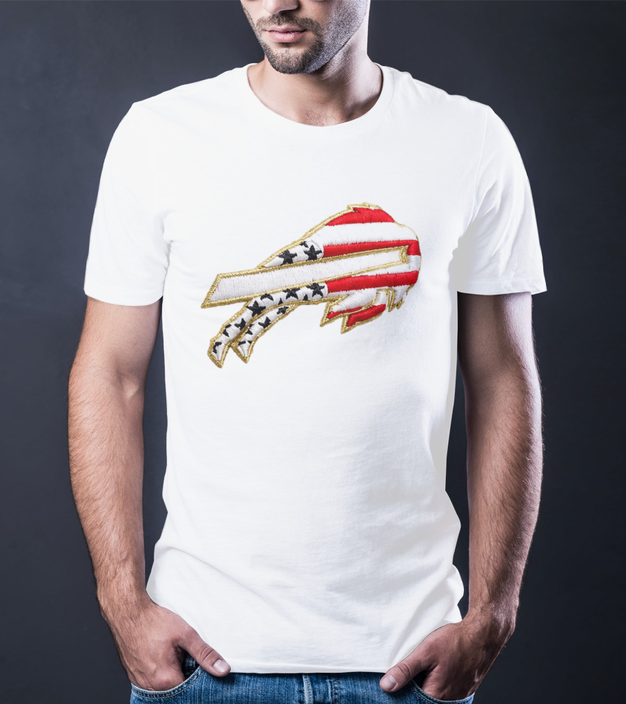 Bills America 250th Anniversary Stars And Stripes T-Shirt