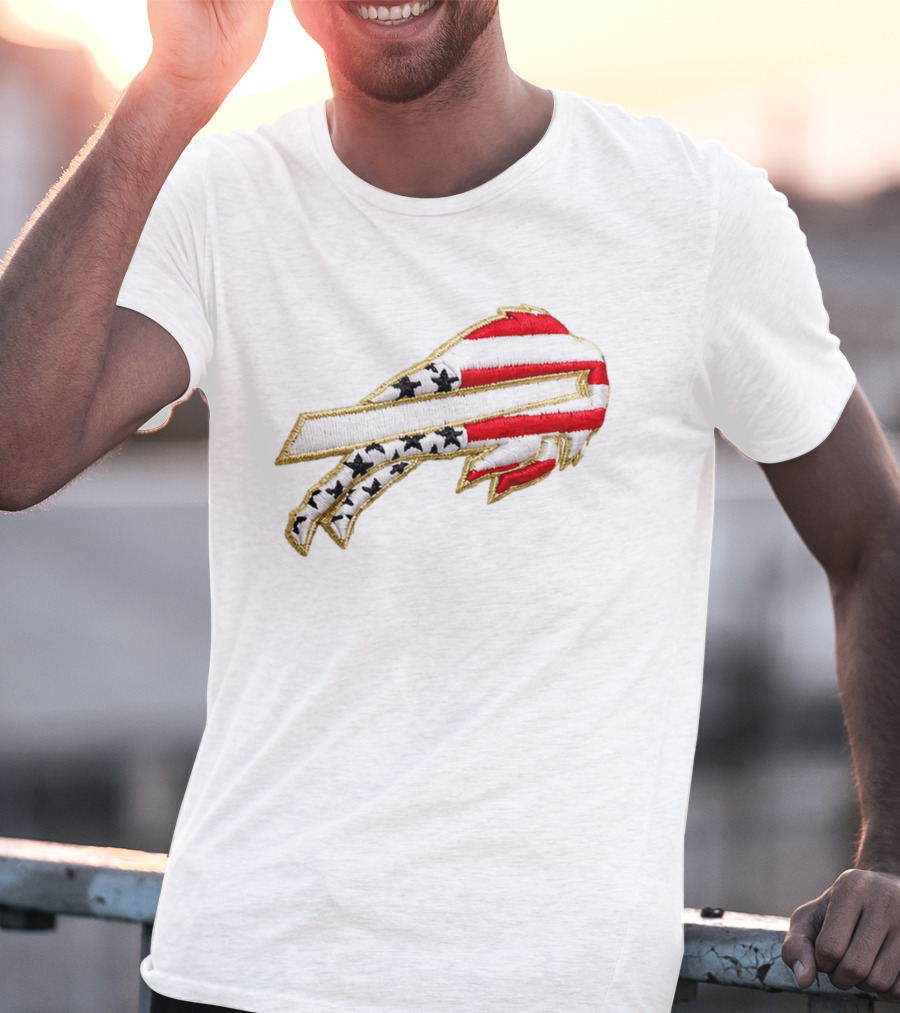 Bills America 250th Anniversary Stars And Stripes T-Shirt