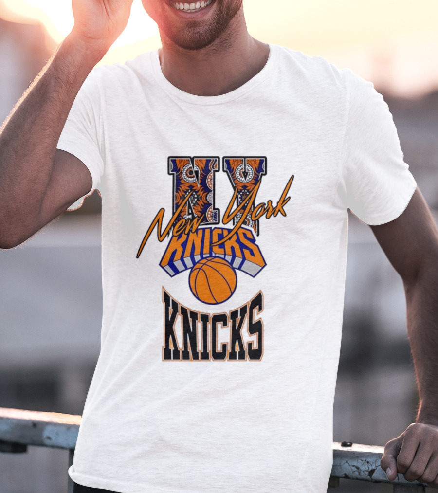 New York Knicks NY Basketball Team Fan Merchandise T-Shirt