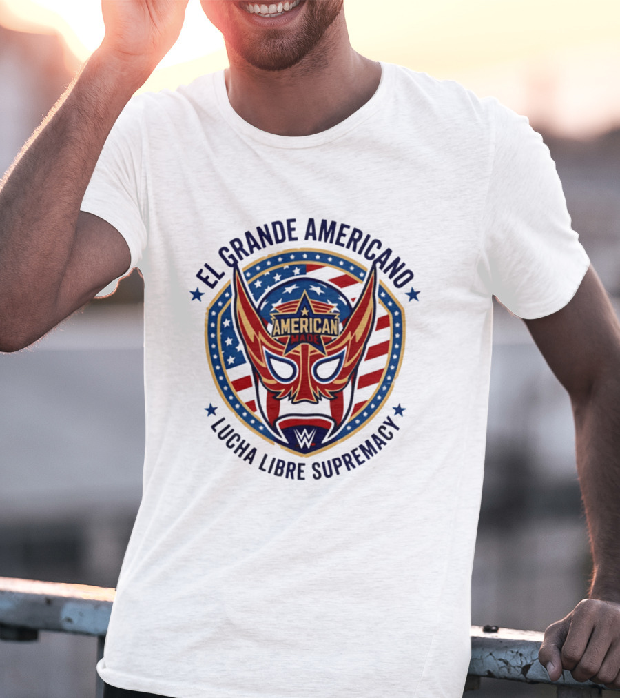 El Grande Americano American Made Lucha Libre Supremacy T-Shirt