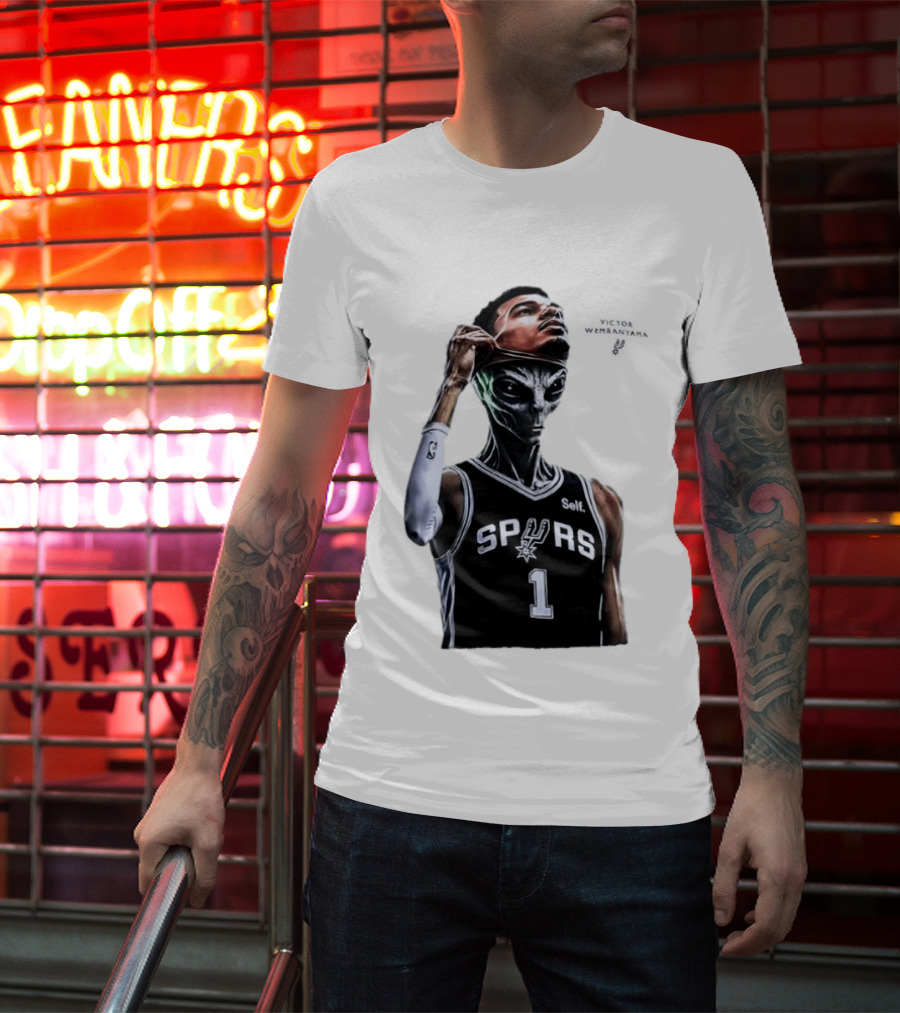 Victor Wembanyama San Antonio Spurs Self Propelled Success 2023 NBA Rookie Of The Year T-Shirt