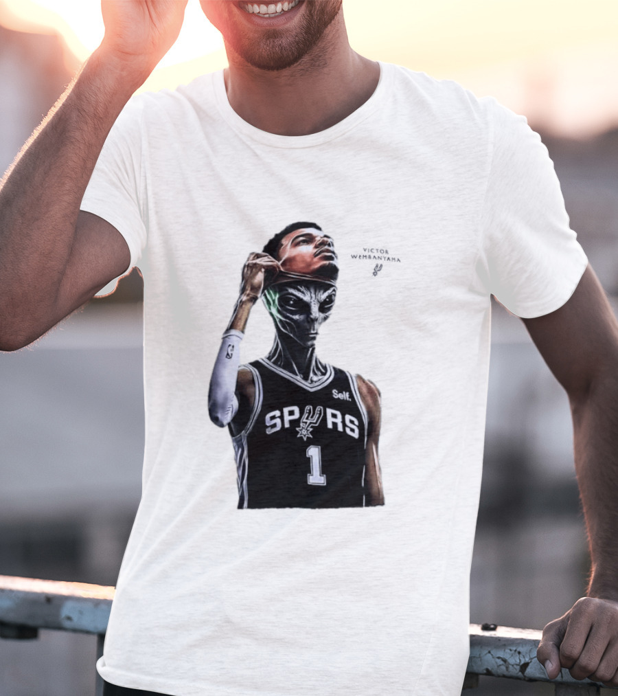 Victor Wembanyama San Antonio Spurs Self Propelled Success 2023 NBA Rookie Of The Year T-Shirt