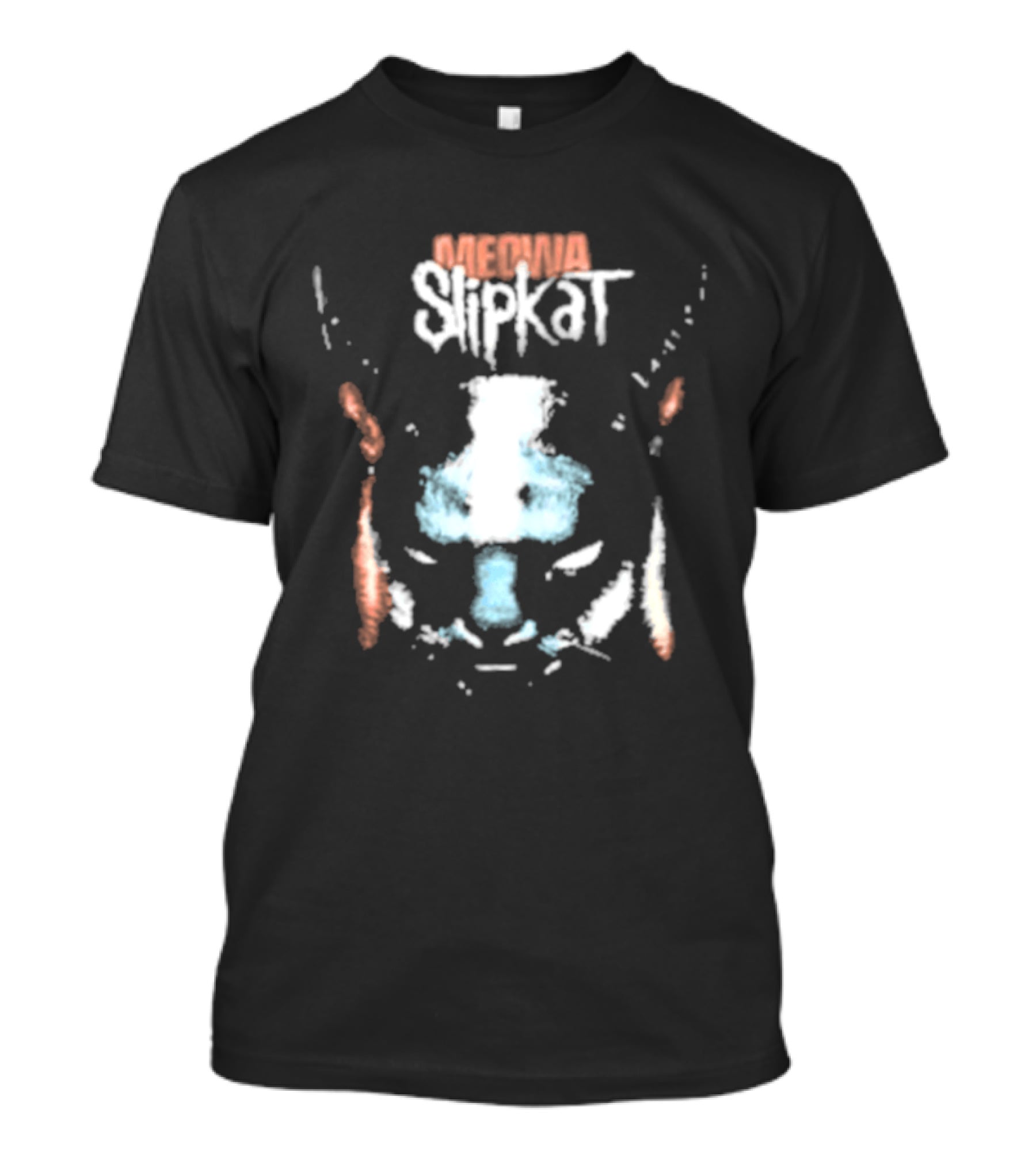 Cats And Metal Slipkat Meowa T-Shirt