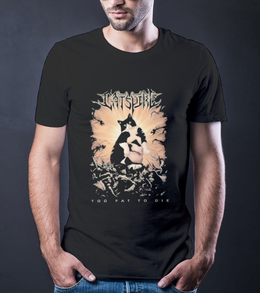 Cats Time Feathered Wings Too Fat To Die T-Shirt
