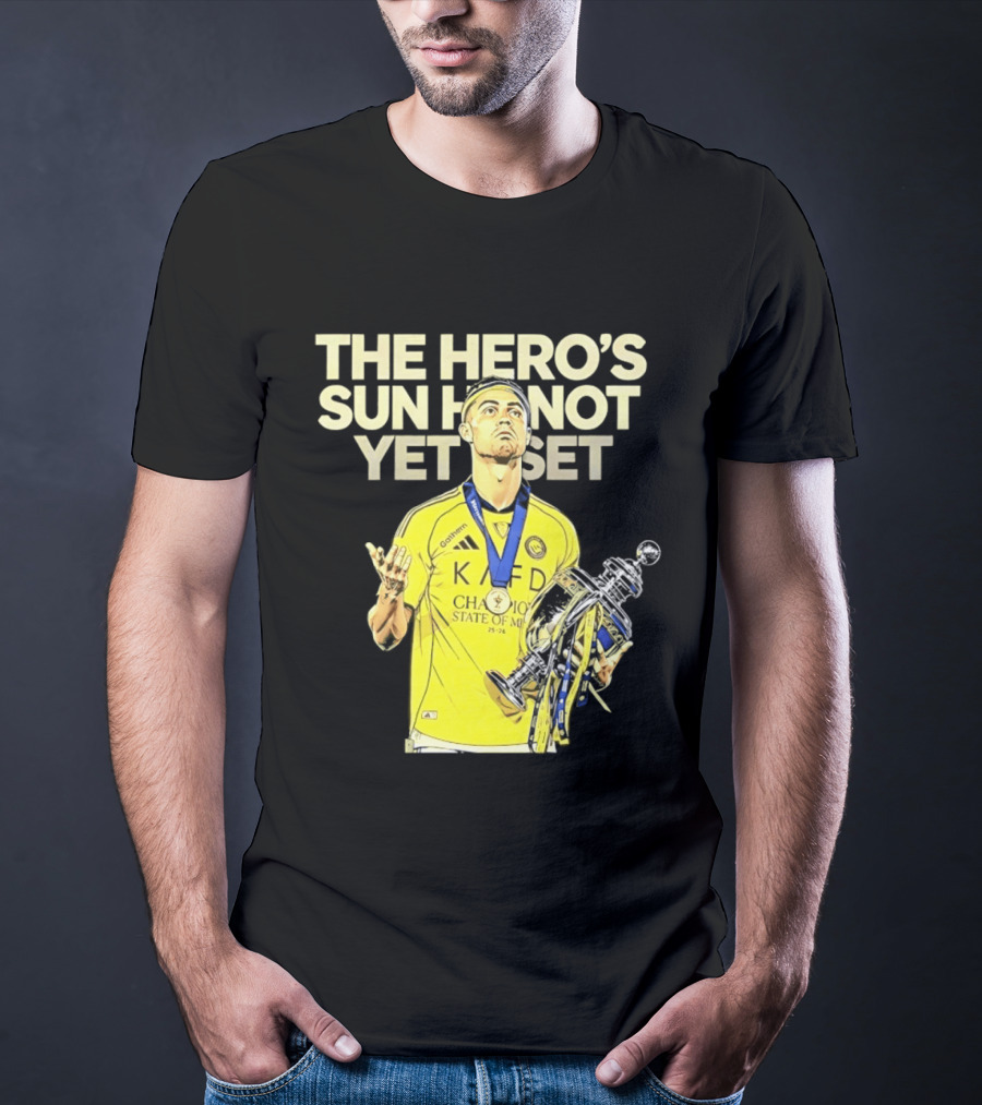 Cristiano Ronaldo The Hero's Sun Has Not Yet Set Championship Victory T-Shirt