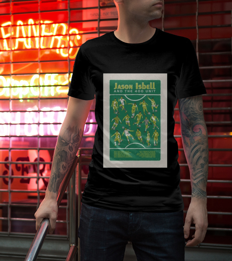 Jason Isbell And The 400 Unit Soccer UKEU Tour 2026 Dates T-Shirt