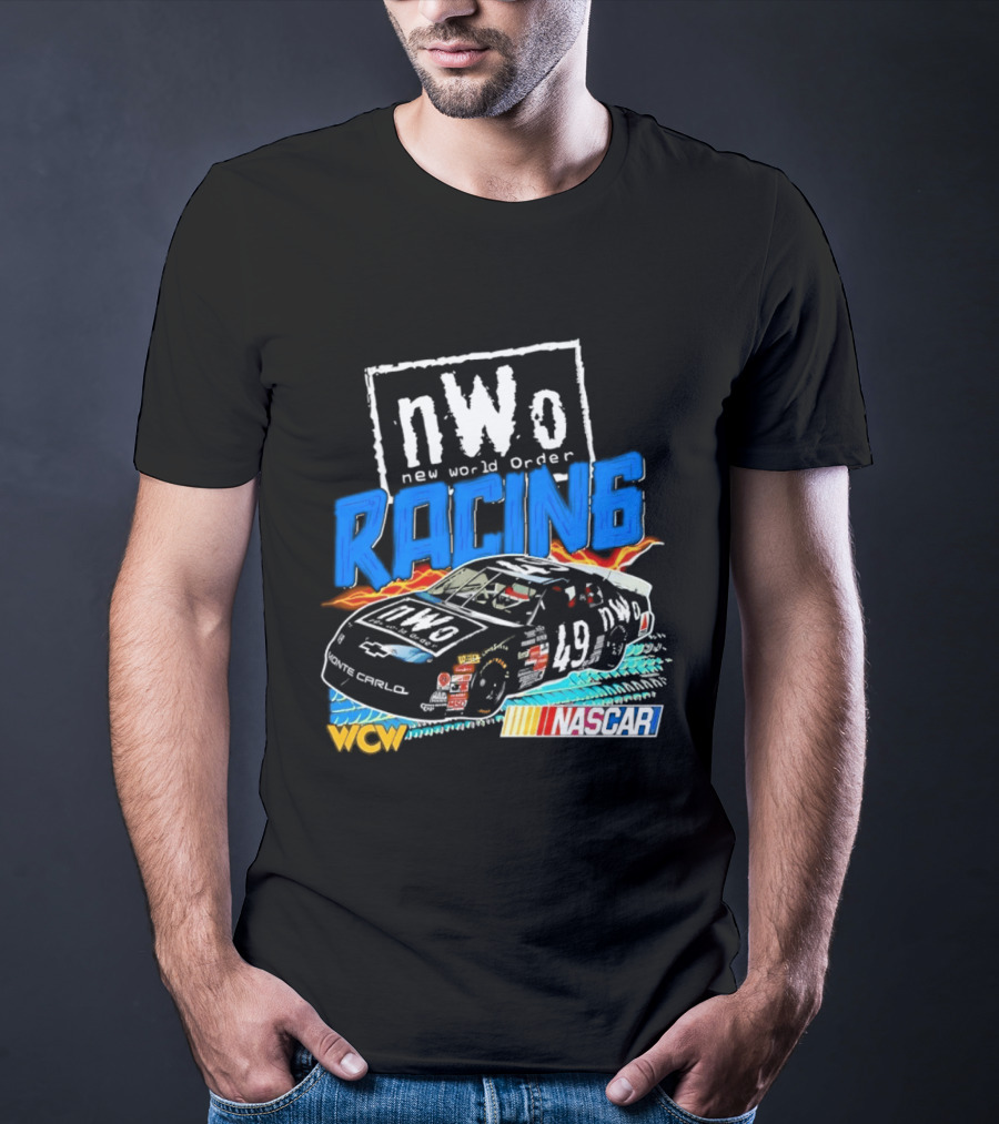 WCW NASCAR NWo Racing Kyle Petty 49 Chevrolet Monte Carlo T-Shirt