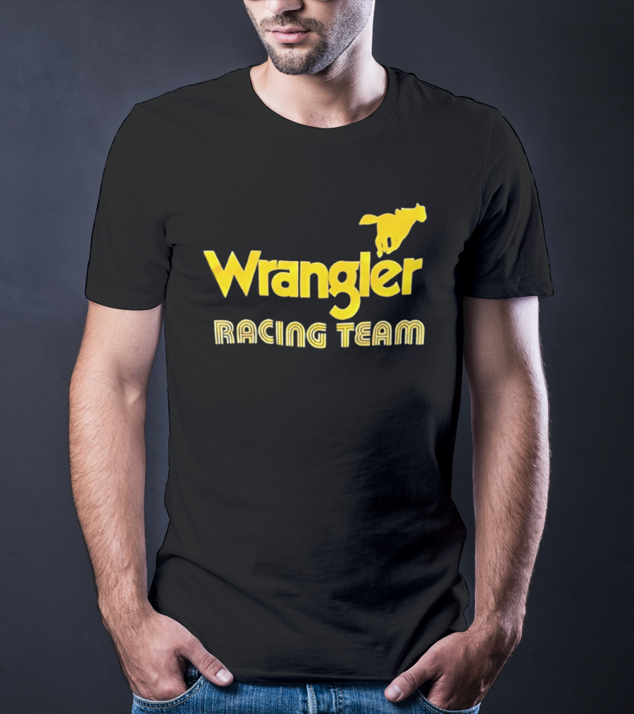 Wrangler Racing Team NASCAR Vintage Mustang T-Shirt