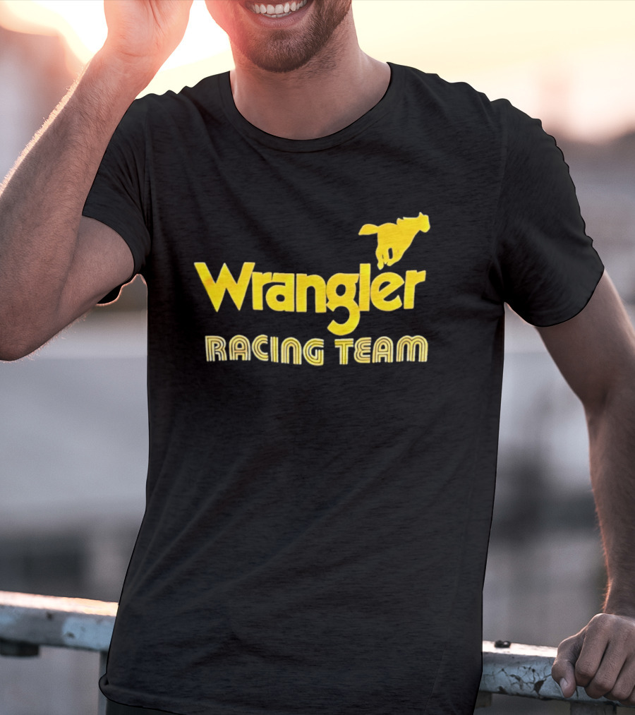 Wrangler Racing Team NASCAR Vintage Mustang T-Shirt