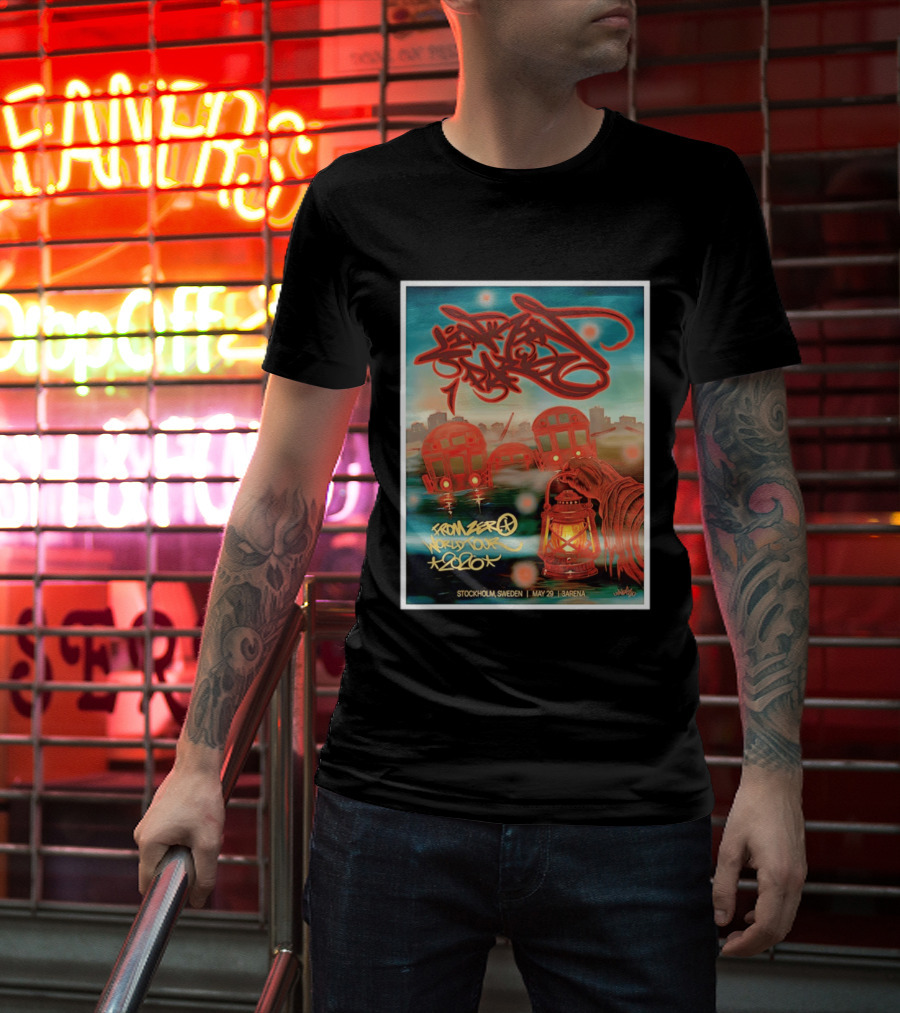 Linkin Park From Zero World Tour 2026 Stockholm Sweden May 29 3Arena T-Shirt