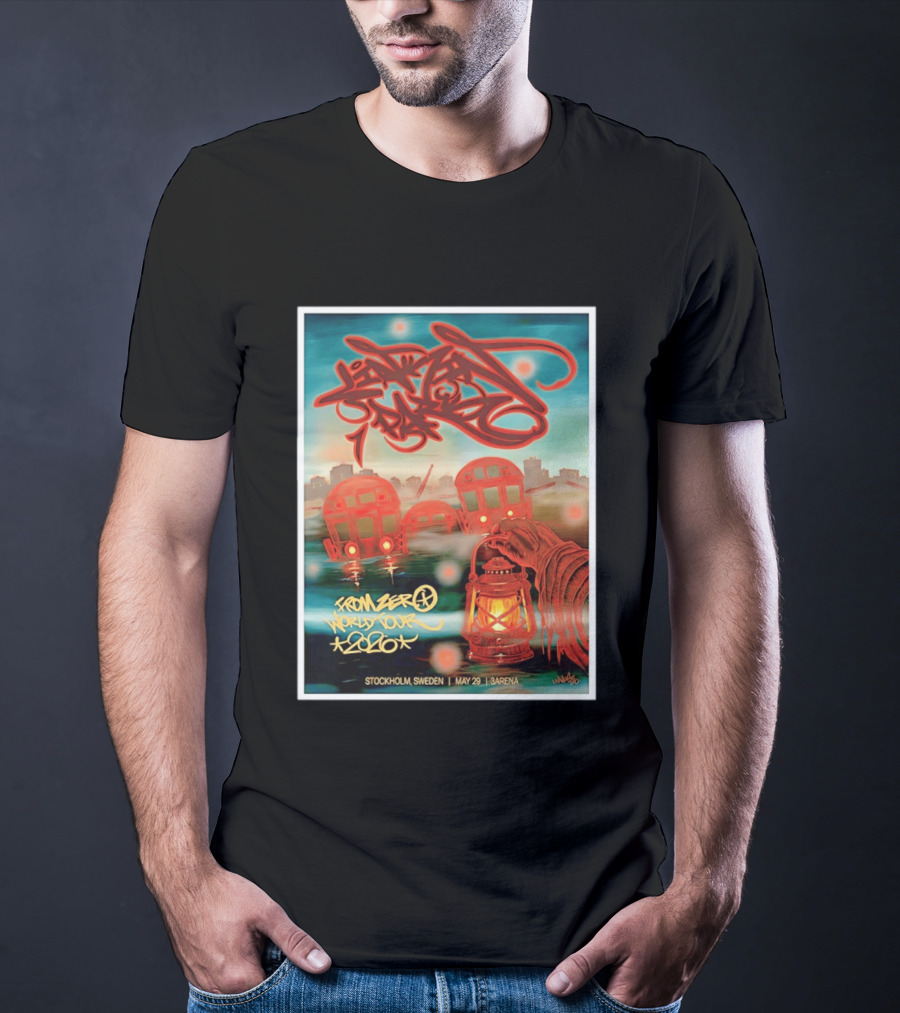 Linkin Park From Zero World Tour 2026 Stockholm Sweden May 29 3Arena T-Shirt