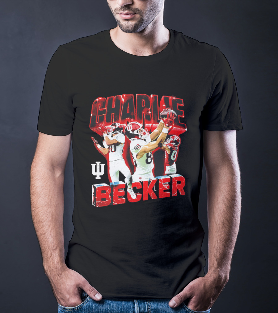 Charlie Becker Indiana Hoosiers Football 90s IU T-Shirt