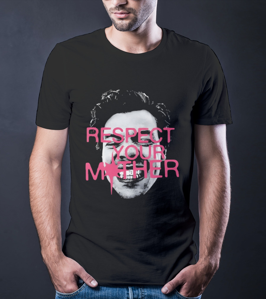 Respect Your Mother Big Head Harry T-Shirt