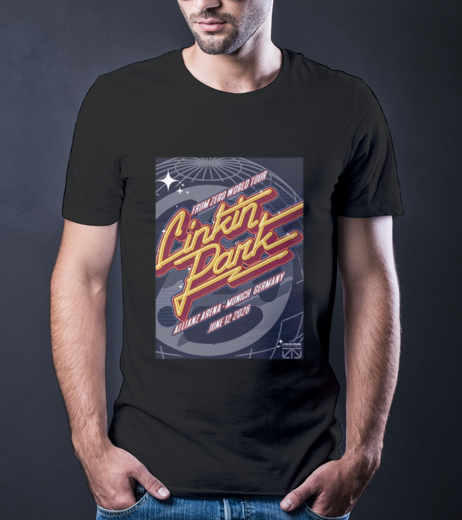 Linkin Park From Zero World Tour Allianz Arena Munich Germany June 12 2026 T-Shirt
