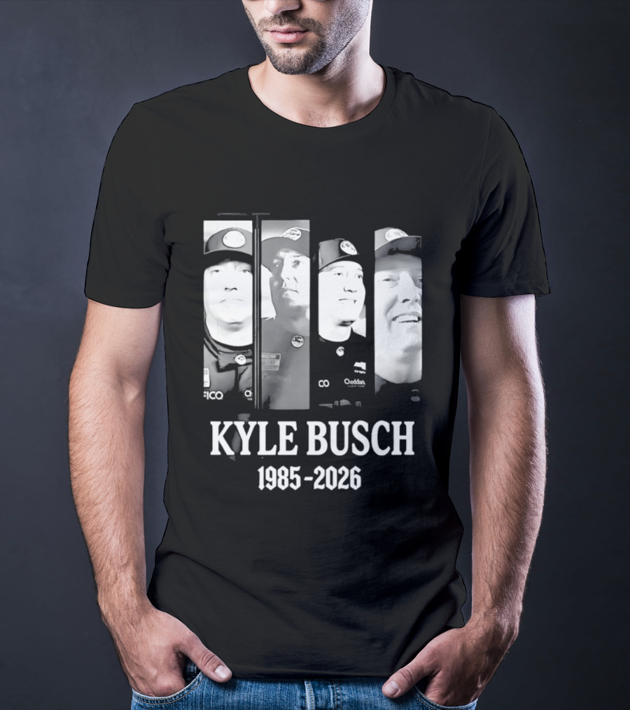 Kyle Busch 1985 2026 Racing T-Shirt