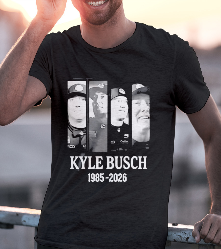 Kyle Busch 1985 2026 Racing T-Shirt