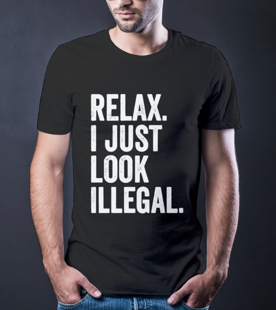 Ronald Acuna Jr Relax I Just Look Illegal 2026 T-Shirt