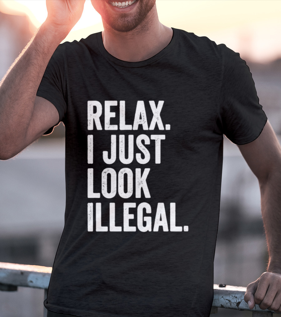 Ronald Acuna Jr Relax I Just Look Illegal 2026 T-Shirt