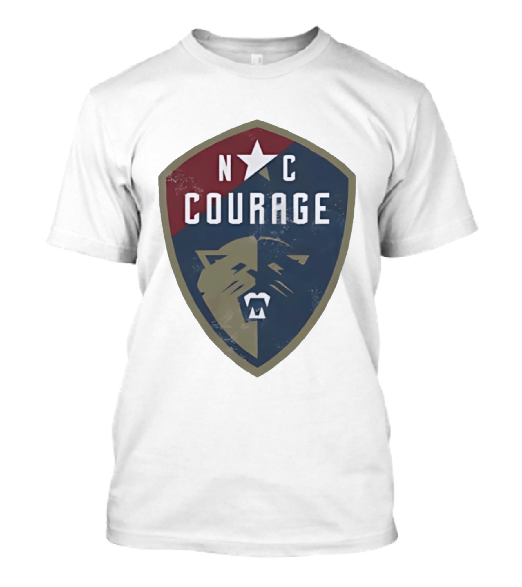 North Carolina Courage Star Shield NC Courage T-Shirt