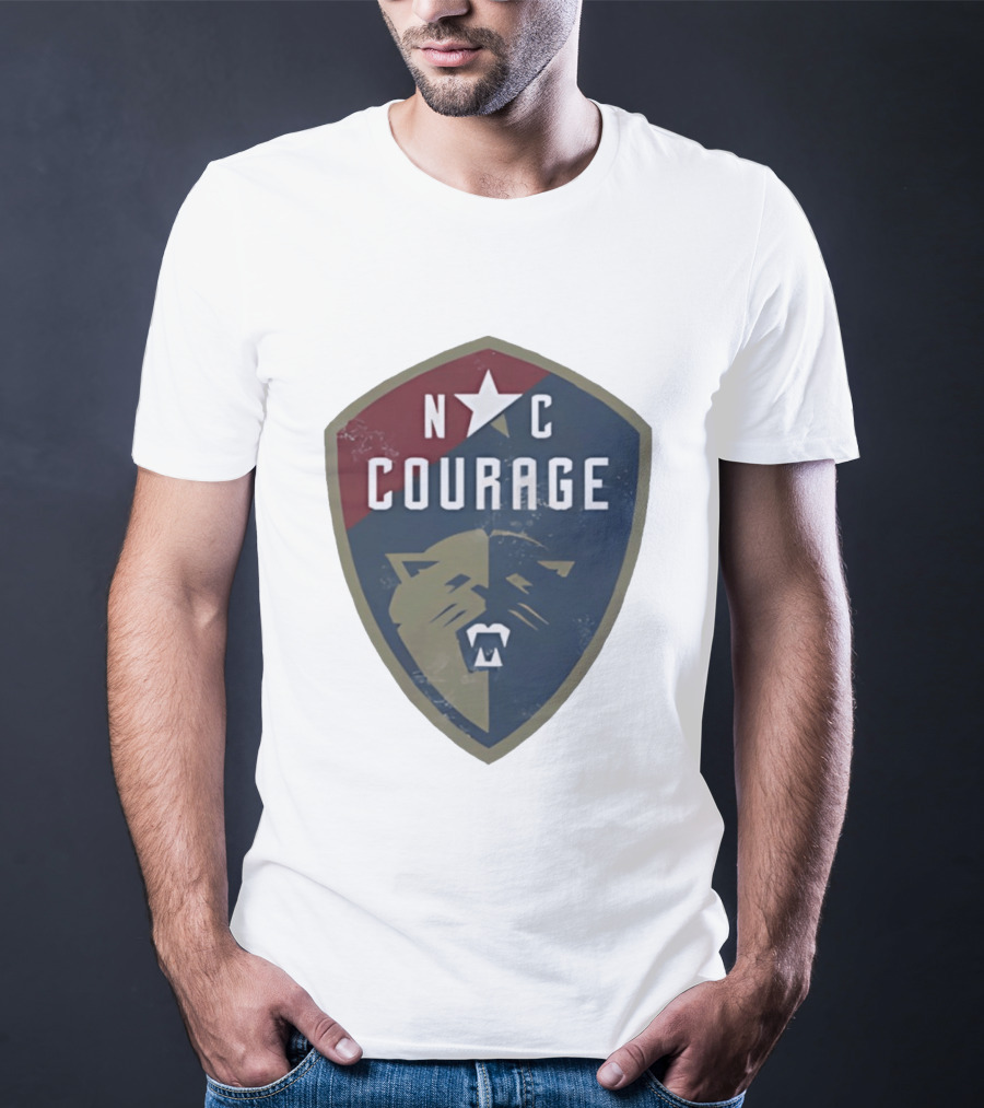North Carolina Courage Star Shield NC Courage T-Shirt