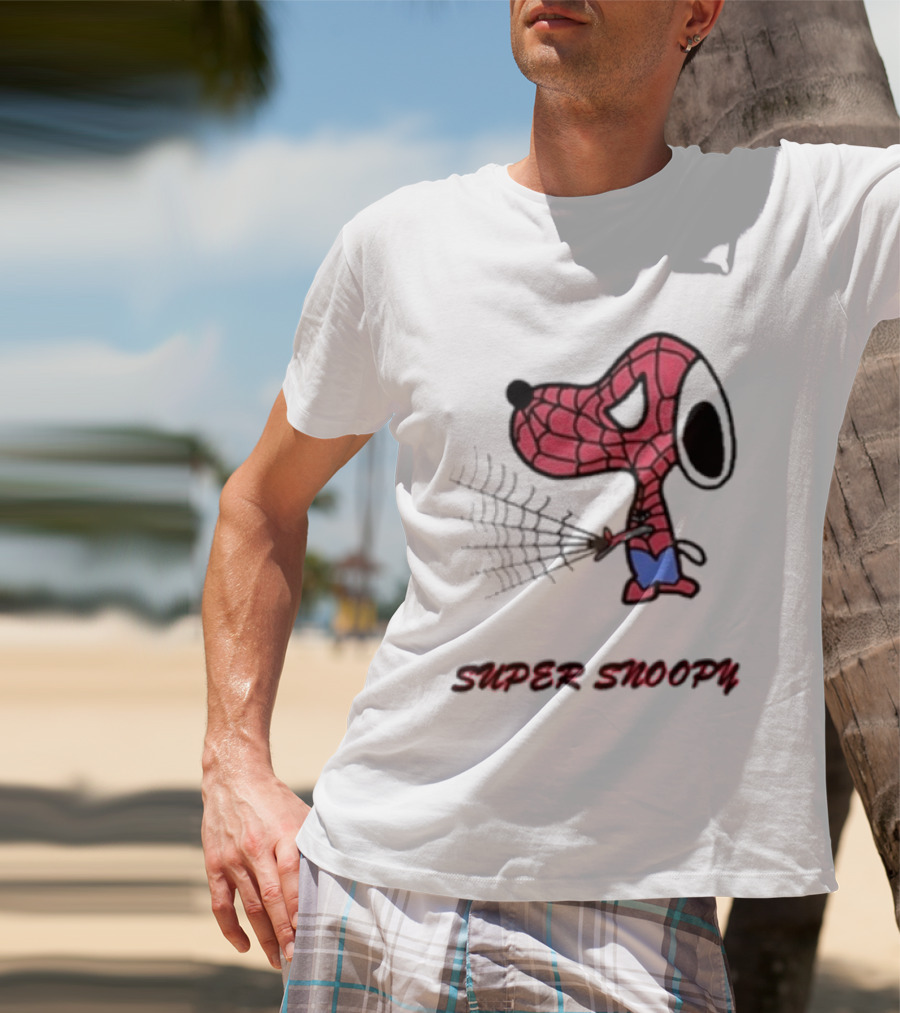 Super Snoopy Spider Adventure T-Shirt