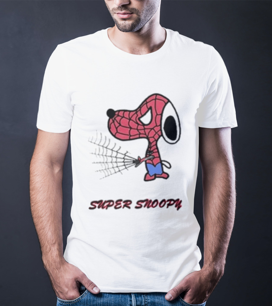 Super Snoopy Spider Adventure T-Shirt